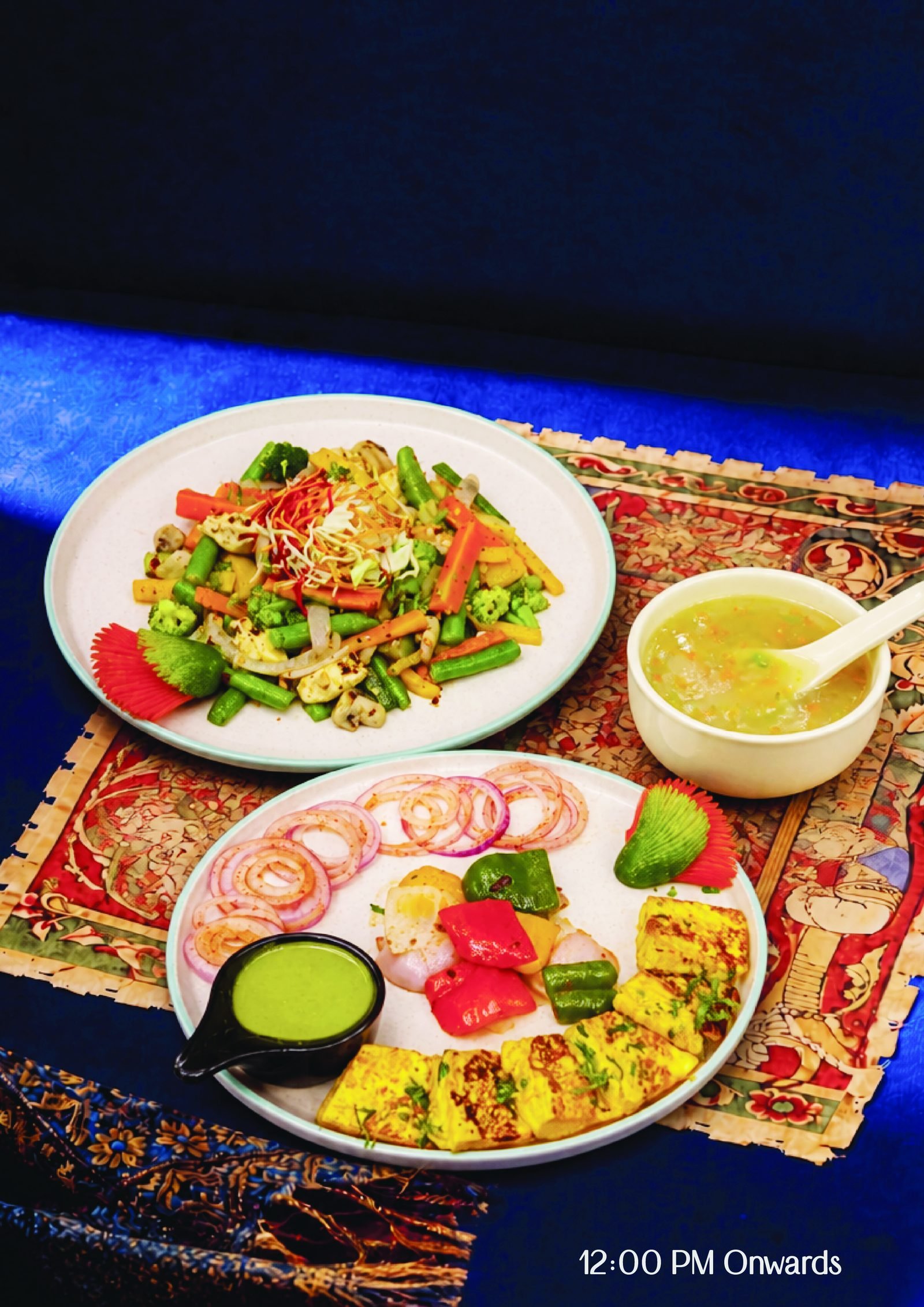Lunch, 12:00 PM onwards
